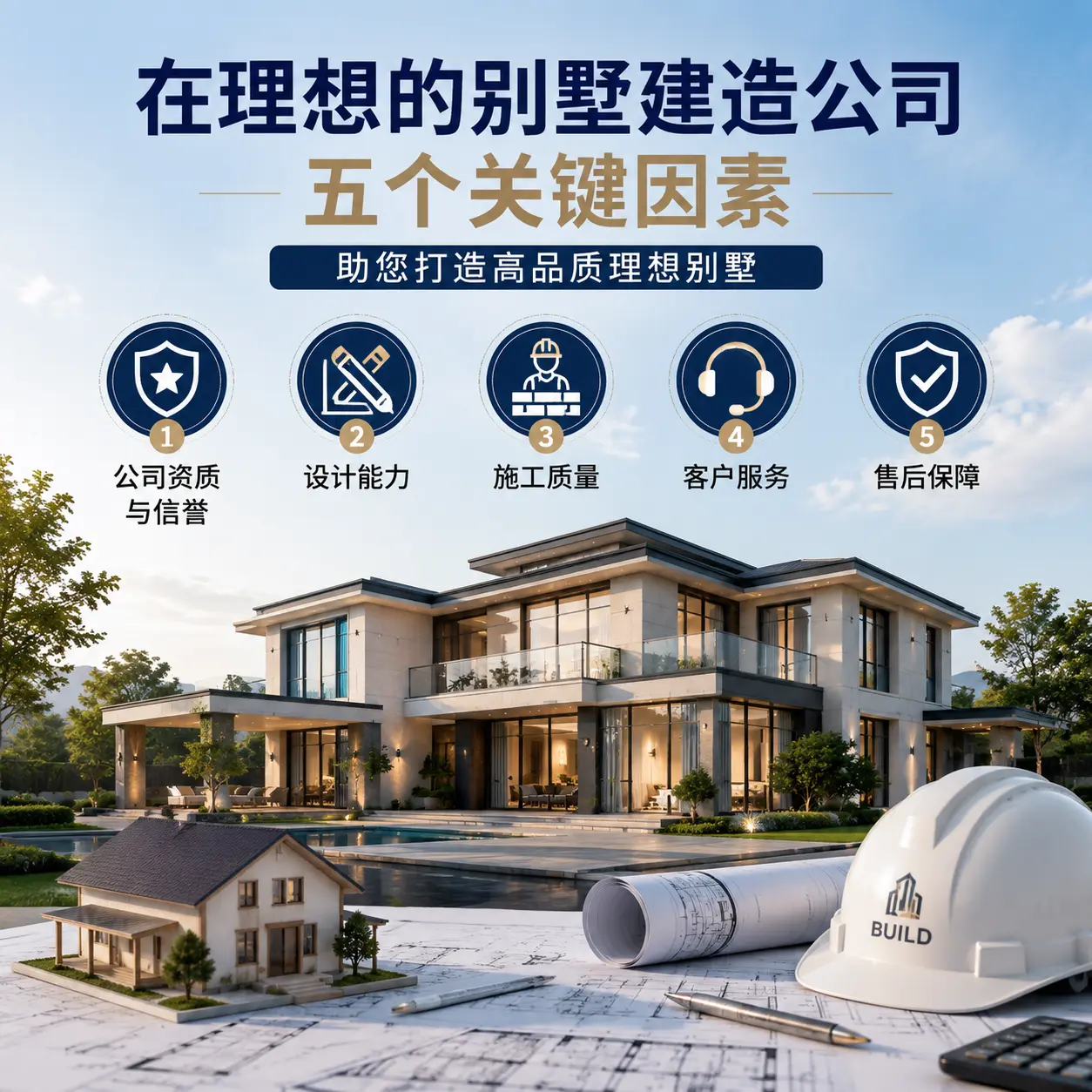 在 施秉 找到理想别墅建造公司的五个关键因素