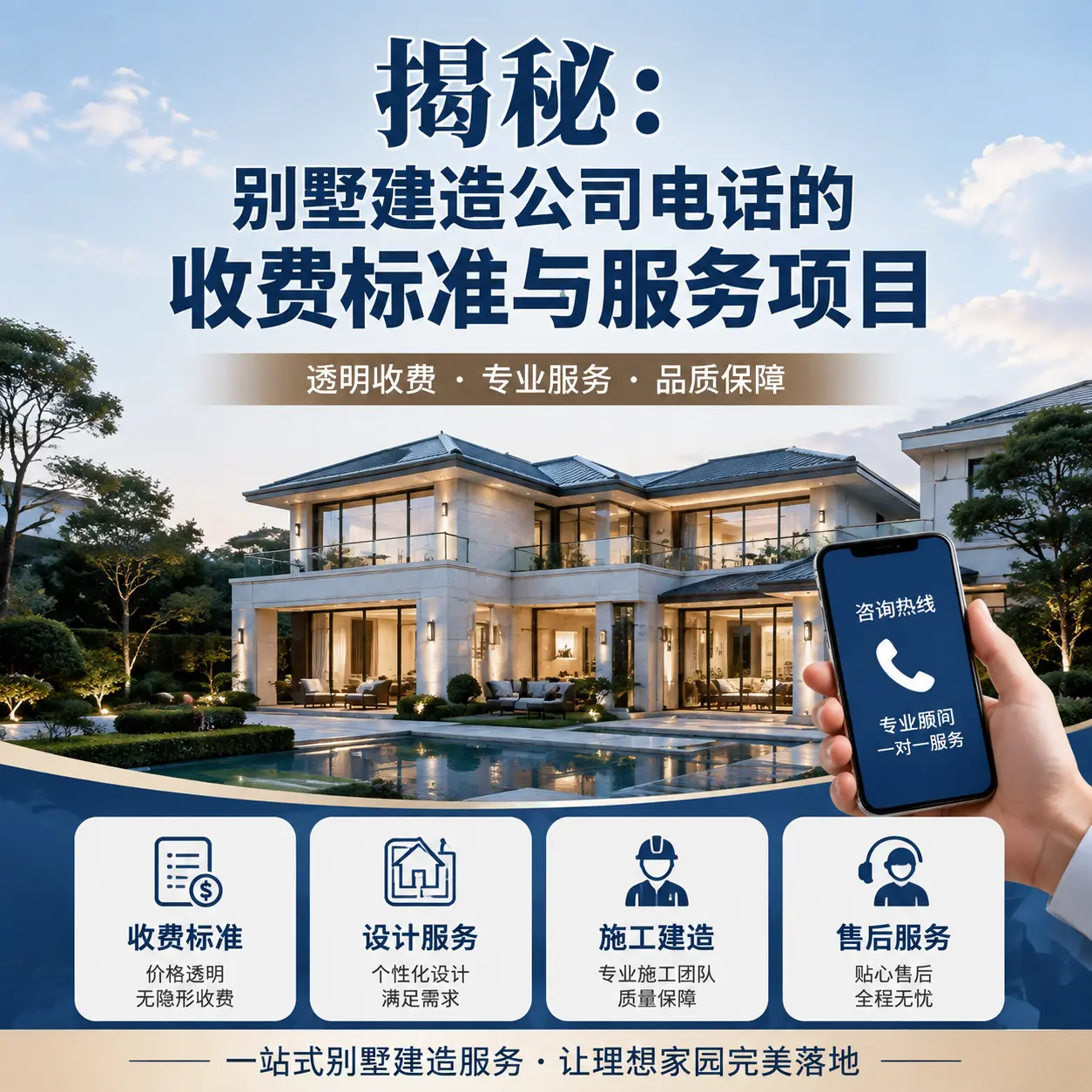 揭秘：施秉别墅建造公司电话的收费标准与服务项目