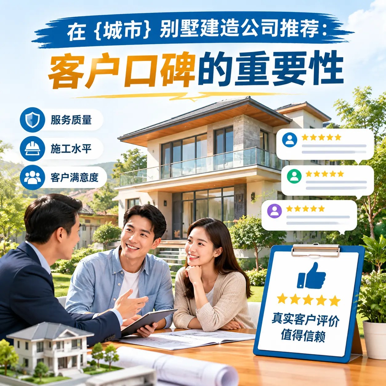 在 施秉 别墅建造公司推荐：客户口碑的重要性