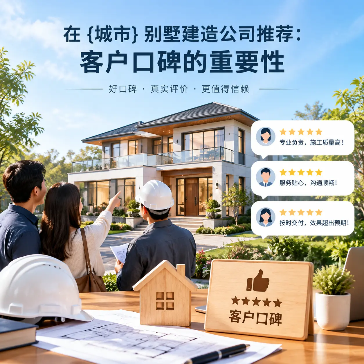 在 施秉 别墅建造公司推荐:客户口碑的重要性