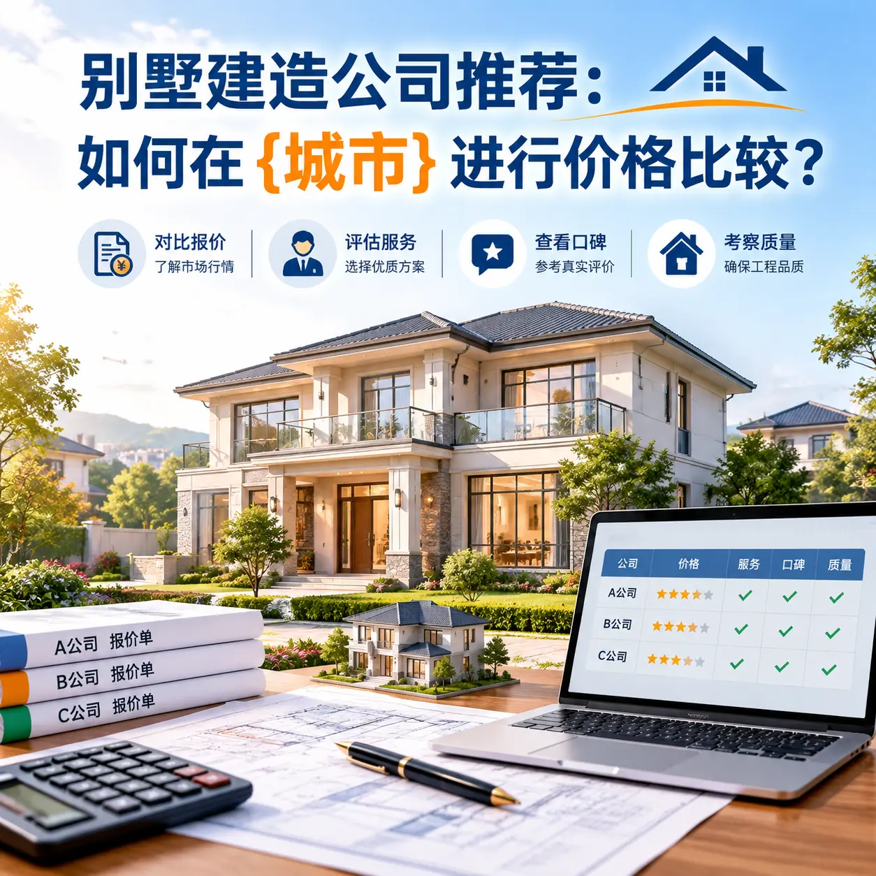 别墅建造公司推荐:如何在 施秉 进行价格比较?