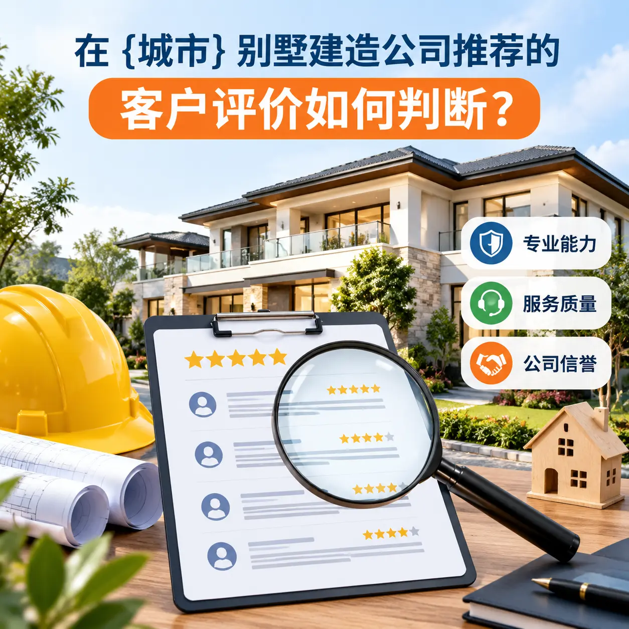 在 施秉 别墅建造公司推荐的客户评价如何判断?