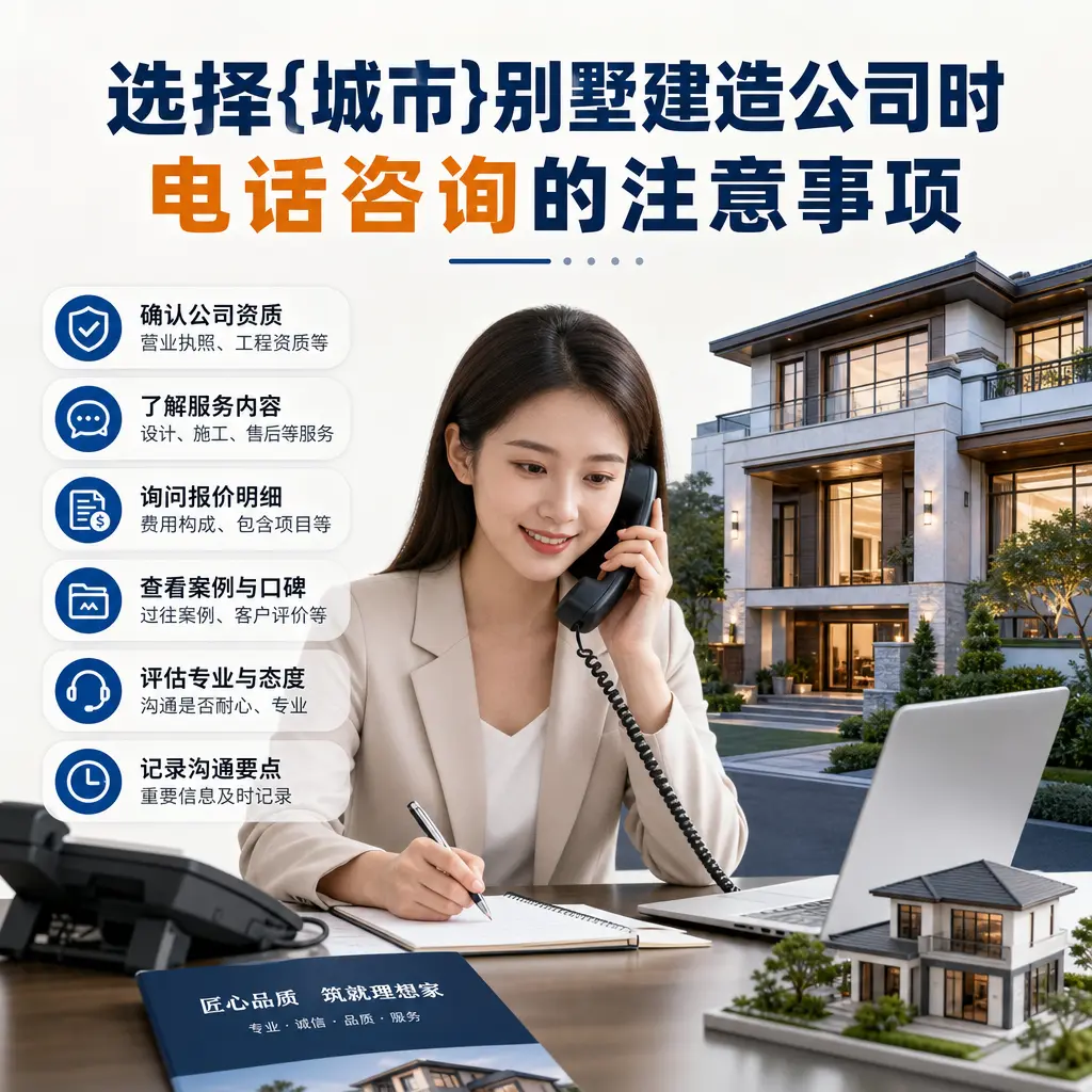 选择施秉别墅建造公司时，电话咨询的注意事项