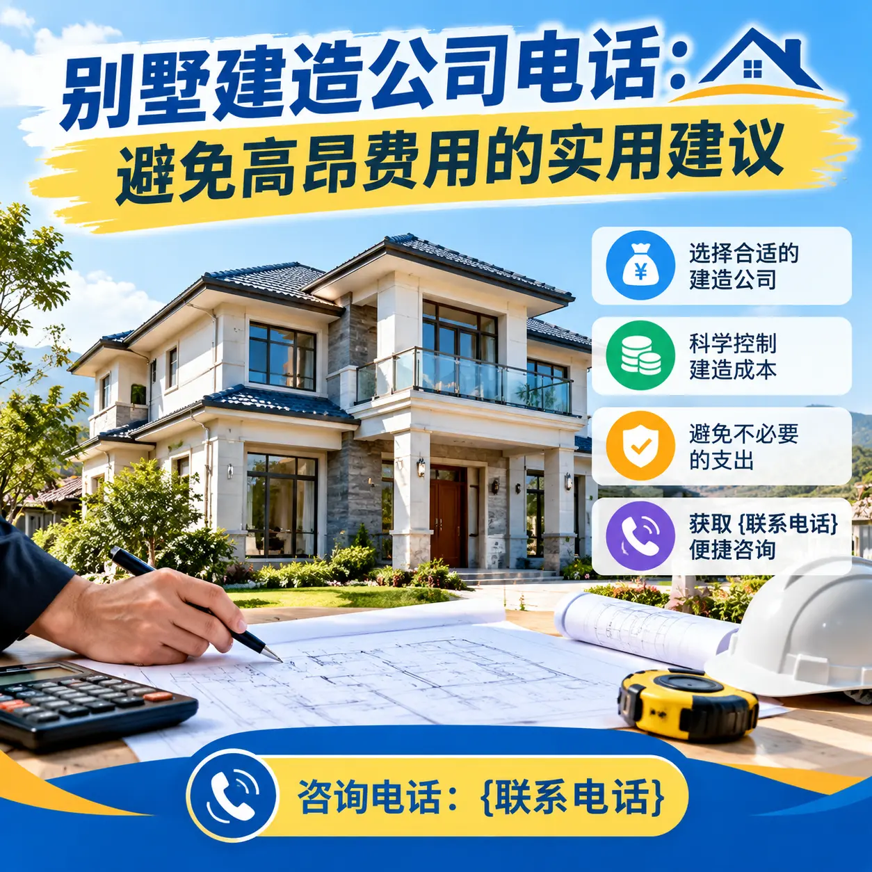 施秉别墅建造公司电话：避免高昂费用的实用建议
