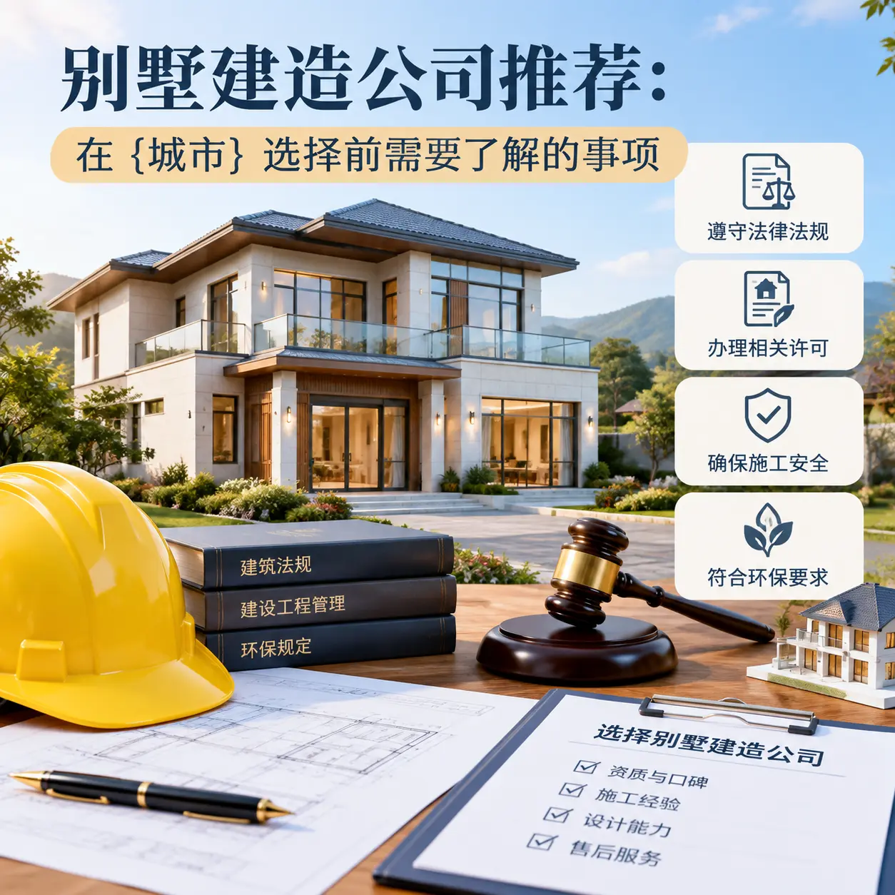别墅建造公司推荐：在 施秉 选择前需要了解的事项