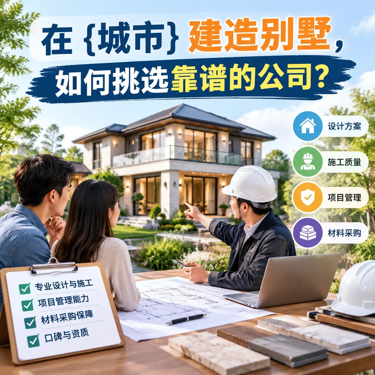 在 施秉 建造别墅,如何挑选靠谱的公司?