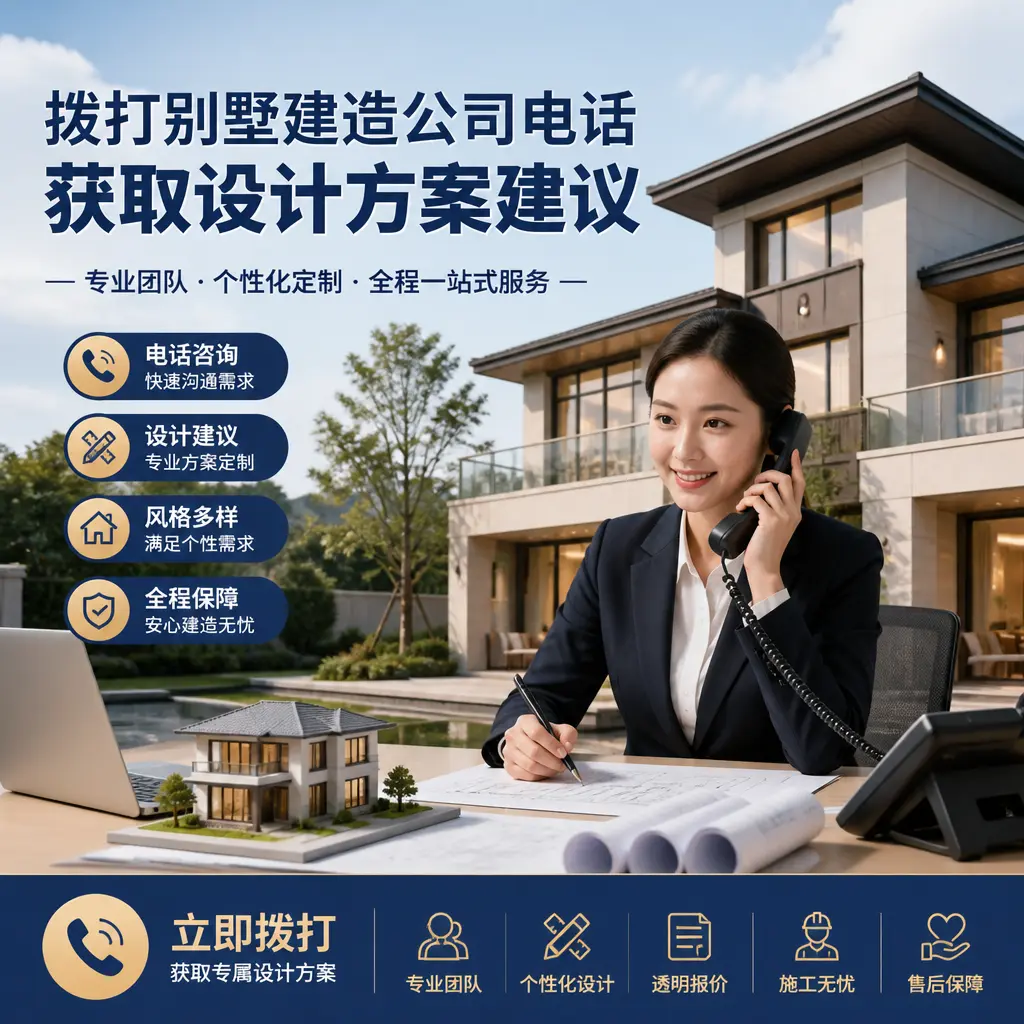 拨打施秉别墅建造公司电话,获取设计方案建议