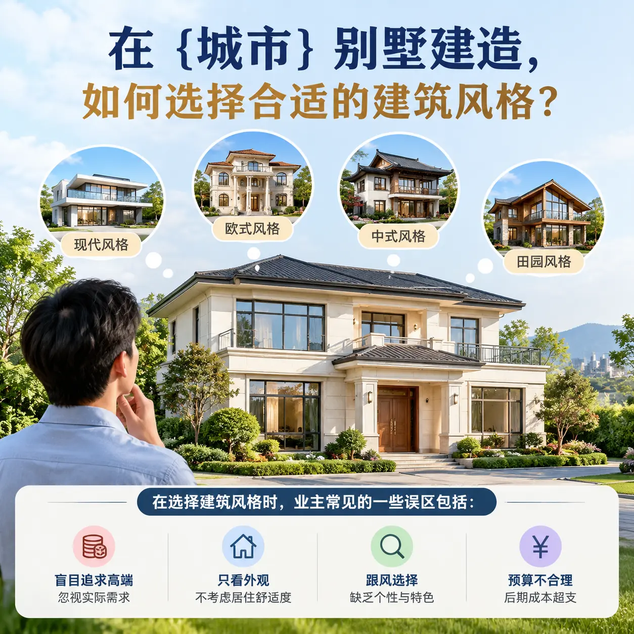 在 施秉 别墅建造，如何选择合适的建筑风格？
