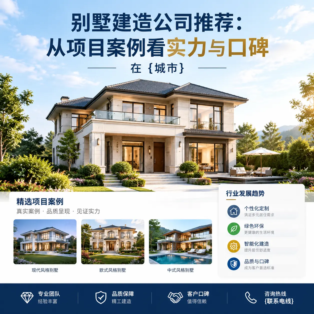 别墅建造公司推荐：从项目案例看实力与口碑在 施秉